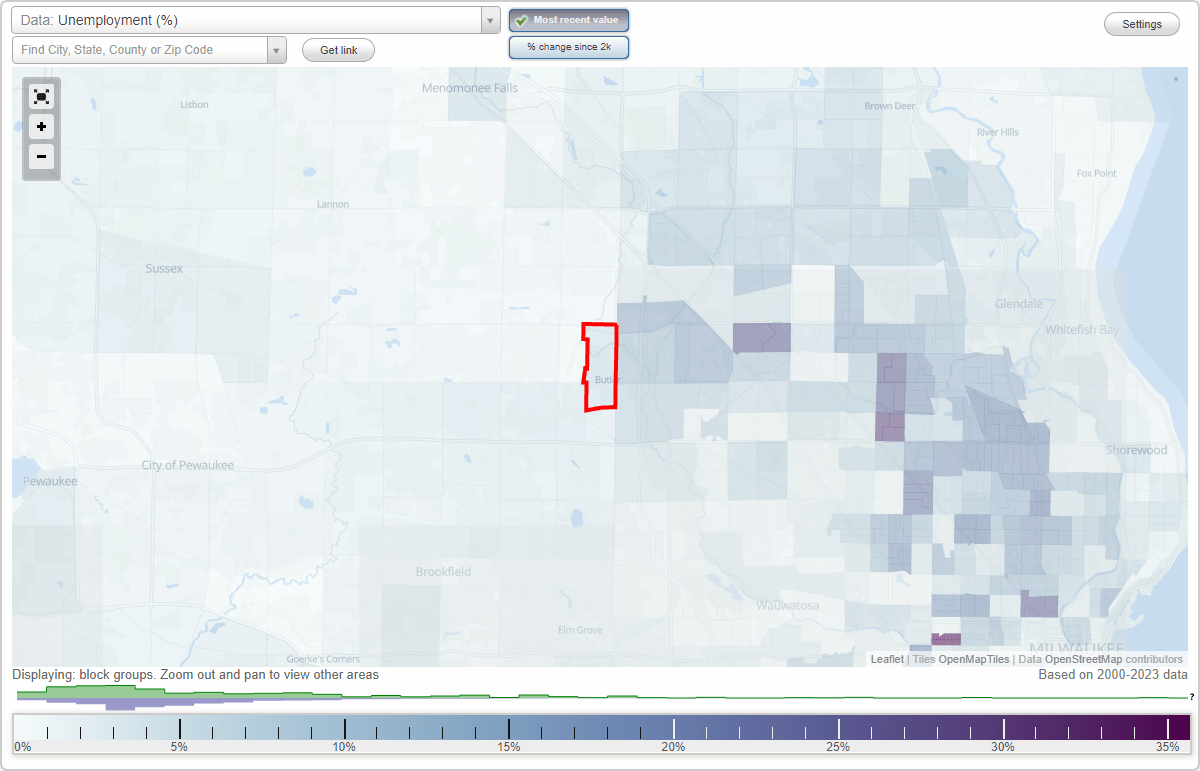 Work and Jobs in Butler, Wisconsin (WI) Detailed Stats Occupations