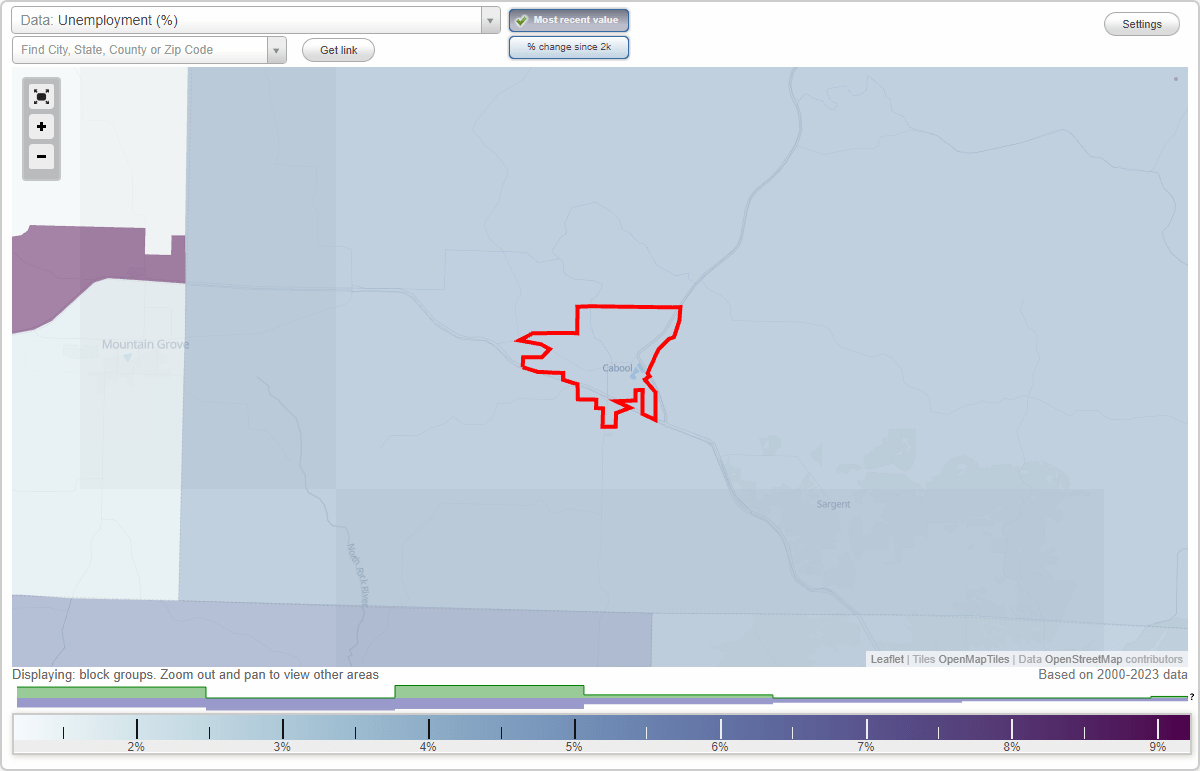 Work and Jobs in Cabool, Missouri (MO) Detailed Stats Occupations
