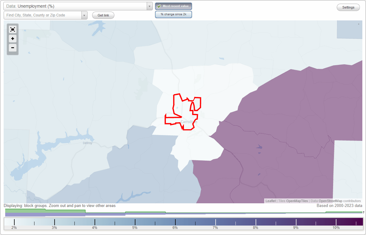 Work and Jobs in Carrollton, Ohio (OH) Detailed Stats Occupations