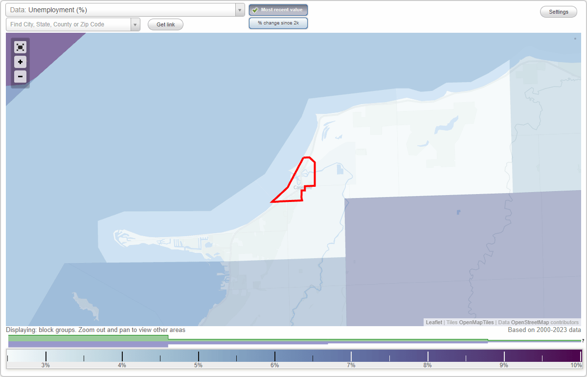 Work and Jobs in Caseville, Michigan (MI) Detailed Stats Occupations