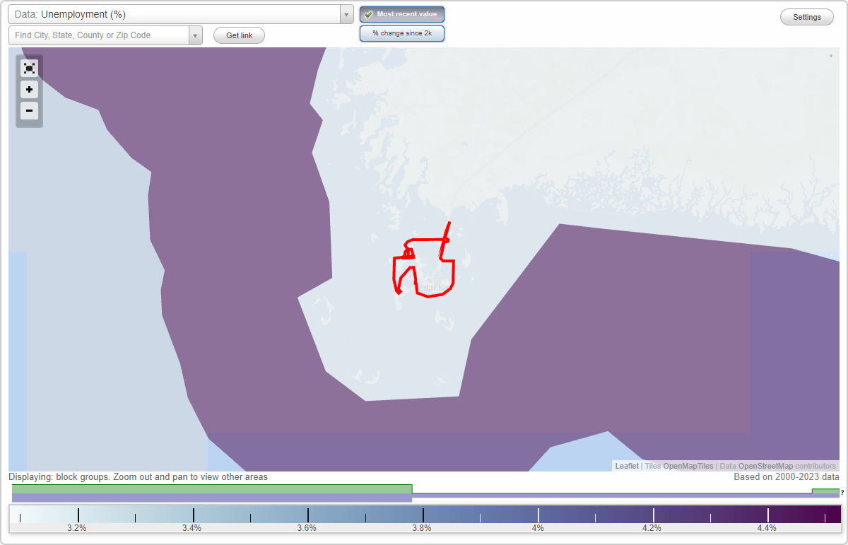Work and Jobs in Cedar Key, Florida (FL) Detailed Stats Occupations