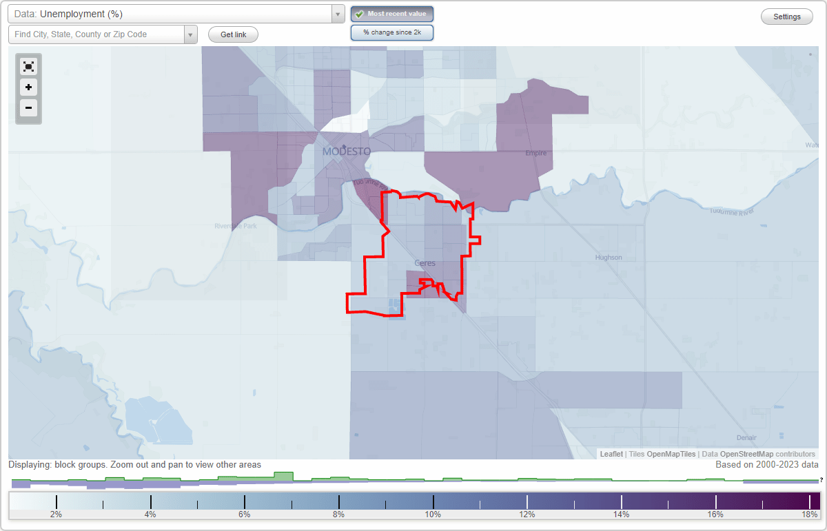 Work and Jobs in Ceres, California (CA) Detailed Stats Occupations