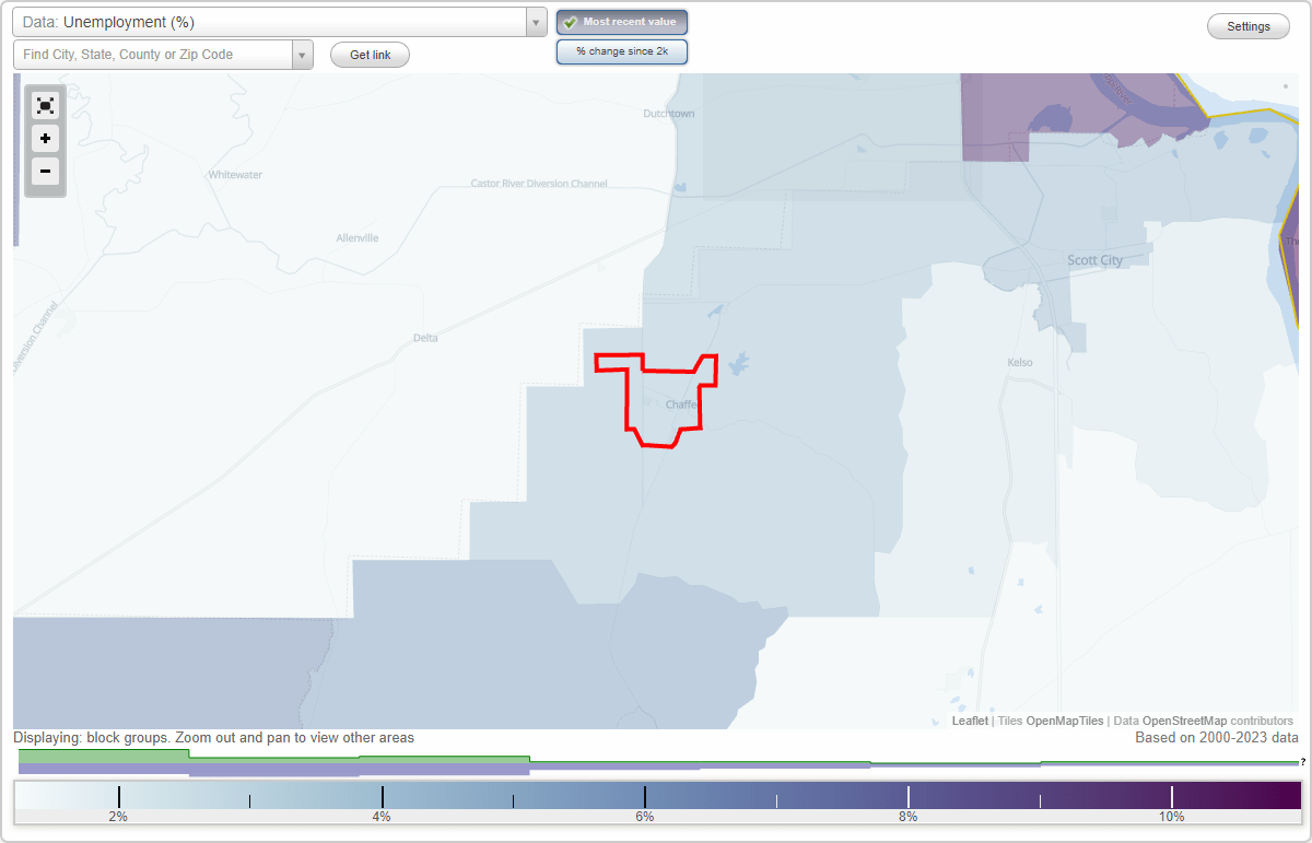 Work and Jobs in Chaffee, Missouri (MO) Detailed Stats Occupations