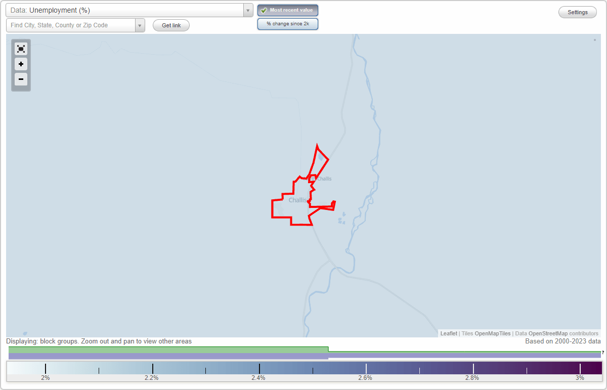 Work and Jobs in Challis, Idaho (ID) Detailed Stats Occupations