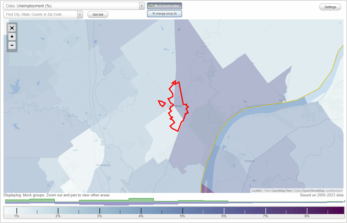 Work and Jobs in Charlestown, Indiana (IN) Detailed Stats Occupations