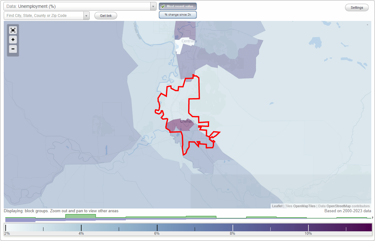 Work and Jobs in Chehalis, Washington (WA) Detailed Stats Occupations