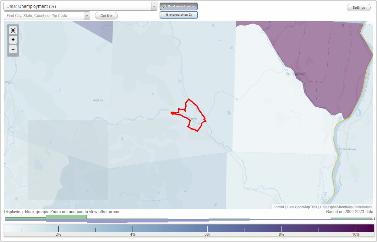 Work and Jobs in Chester, Vermont (VT) Detailed Stats Occupations