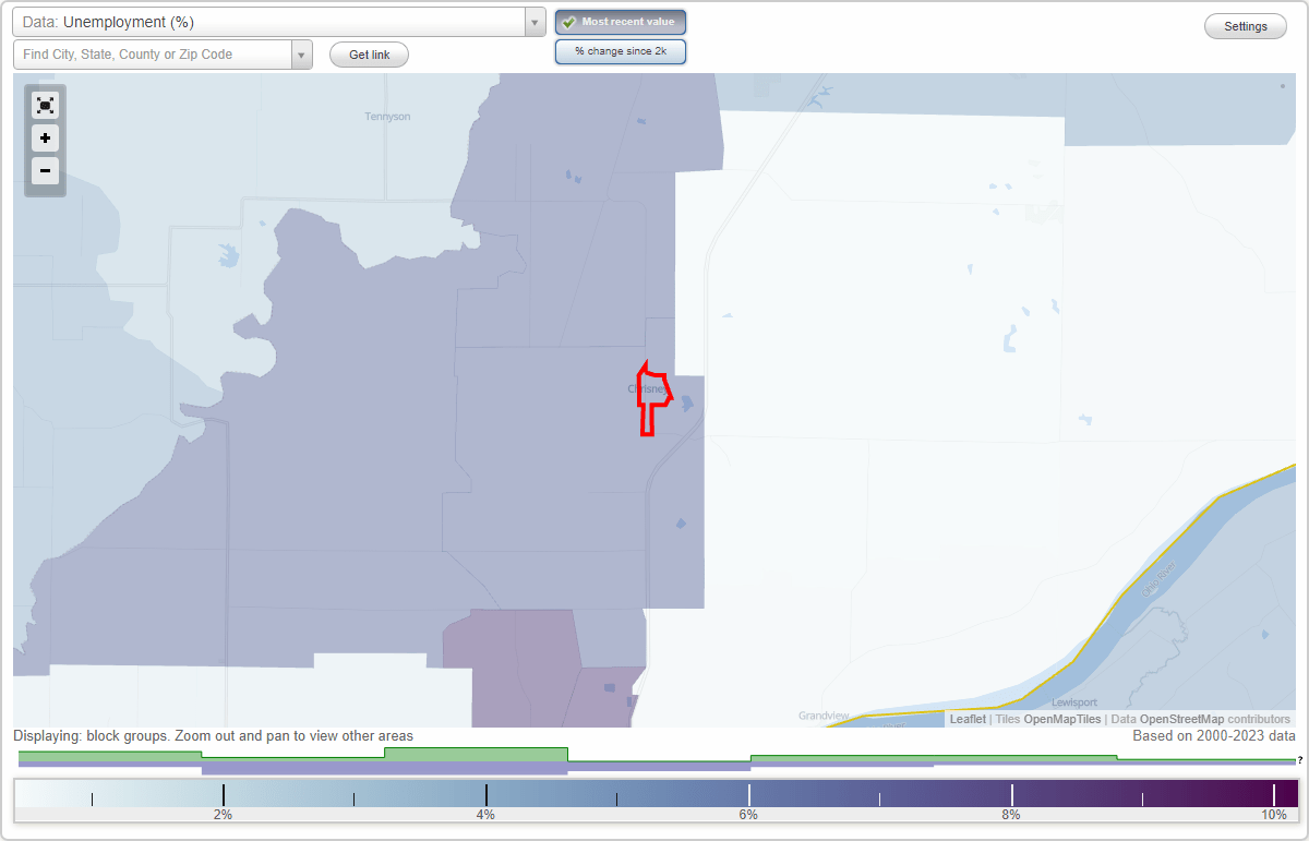 Work and Jobs in Chrisney, Indiana (IN) Detailed Stats Occupations