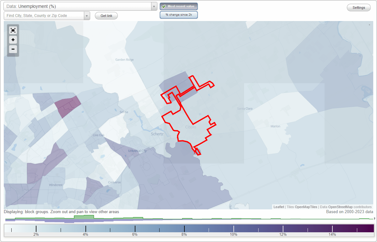 Work and Jobs in Cibolo, Texas (TX) Detailed Stats Occupations