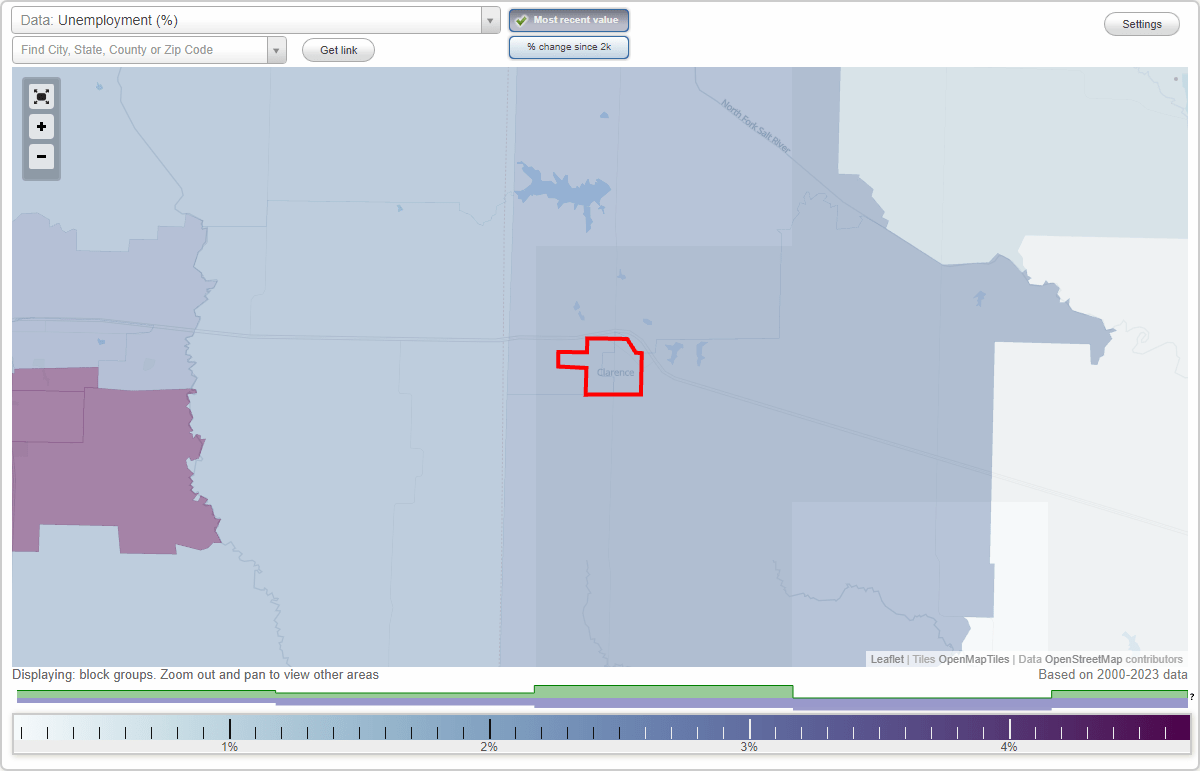 Work and Jobs in Clarence, Missouri (MO) Detailed Stats Occupations