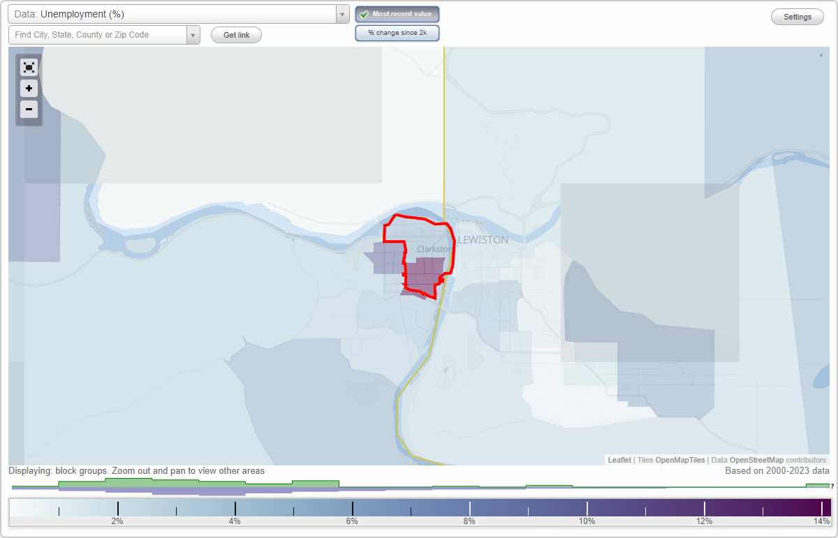 Work and Jobs in Clarkston, Washington (WA) Detailed Stats Occupations, Industries