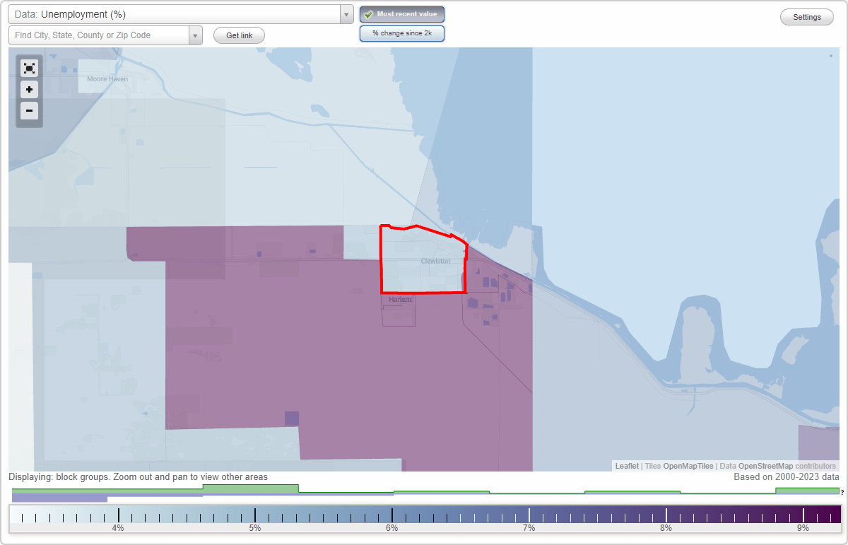 Work and Jobs in Clewiston, Florida (FL) Detailed Stats Occupations