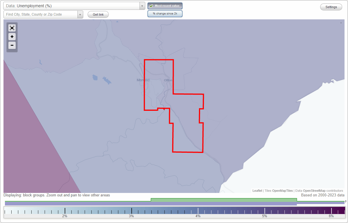 Work and Jobs in Clifton, Arizona (AZ) Detailed Stats Occupations