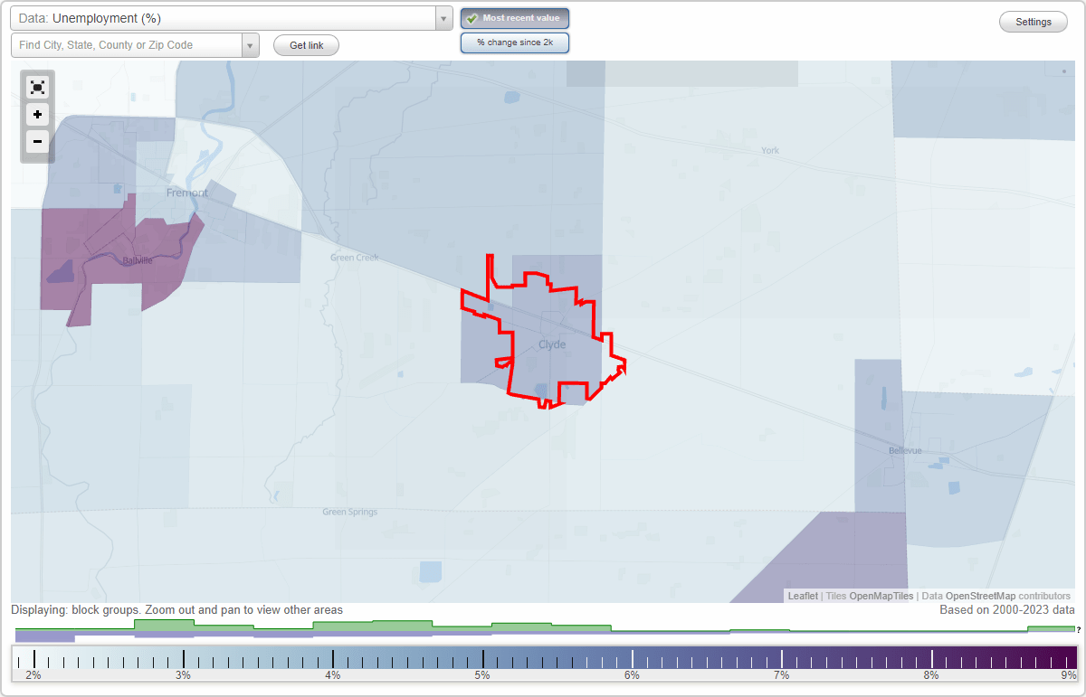 Work and Jobs in Clyde, Ohio (OH) Detailed Stats Occupations