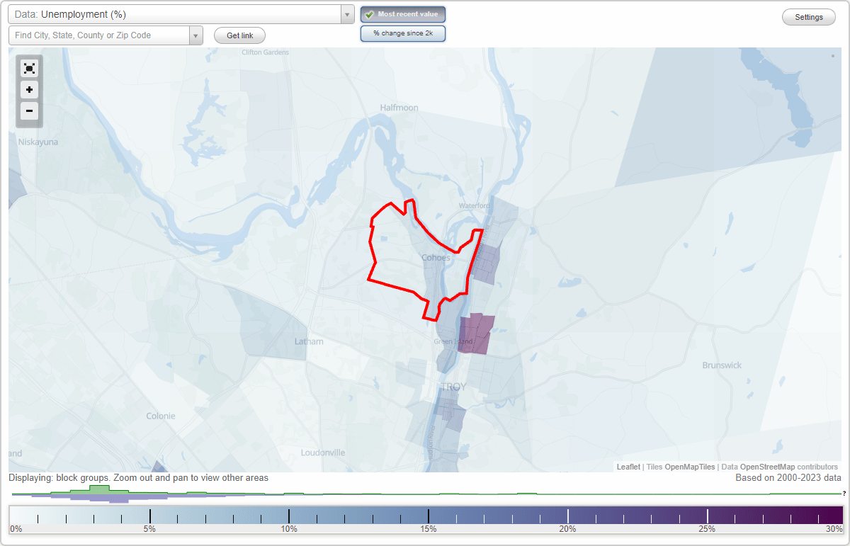 Work and Jobs in Cohoes, New York (NY) Detailed Stats Occupations