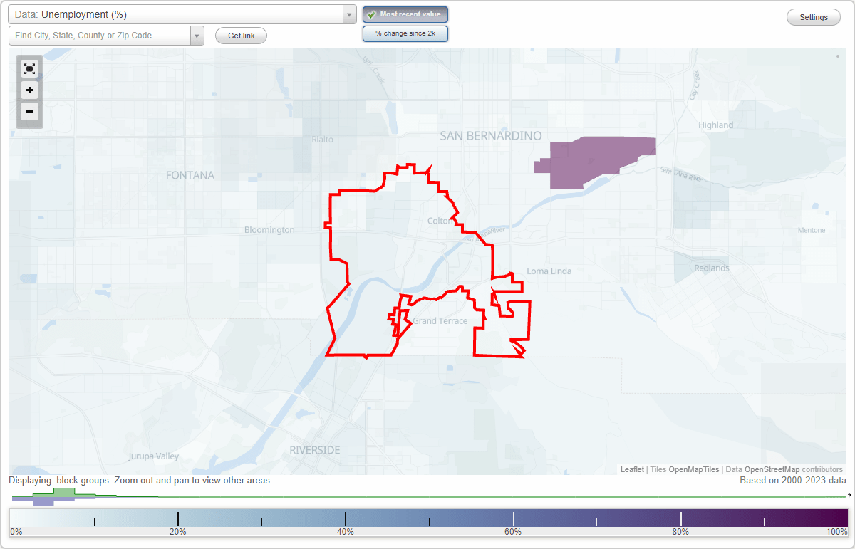 Work and Jobs in Colton, California (CA) Detailed Stats Occupations
