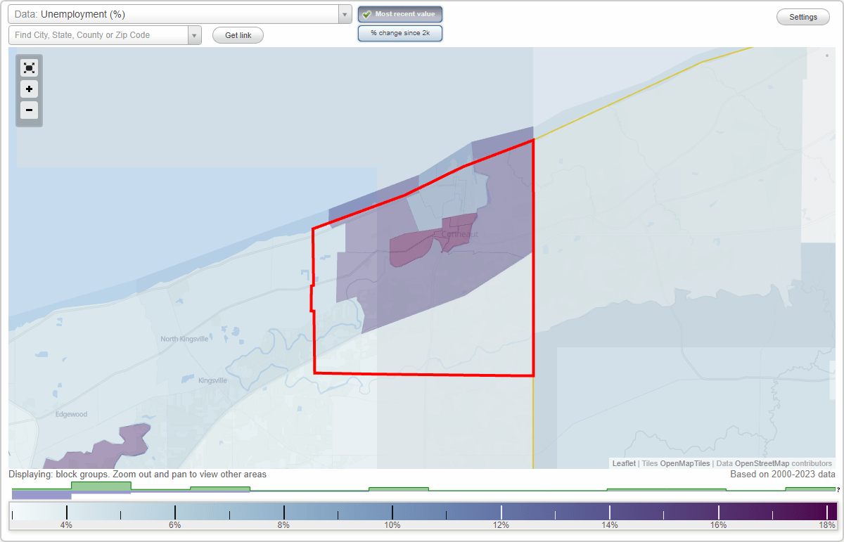 Work and Jobs in Conneaut, Ohio (OH) Detailed Stats Occupations