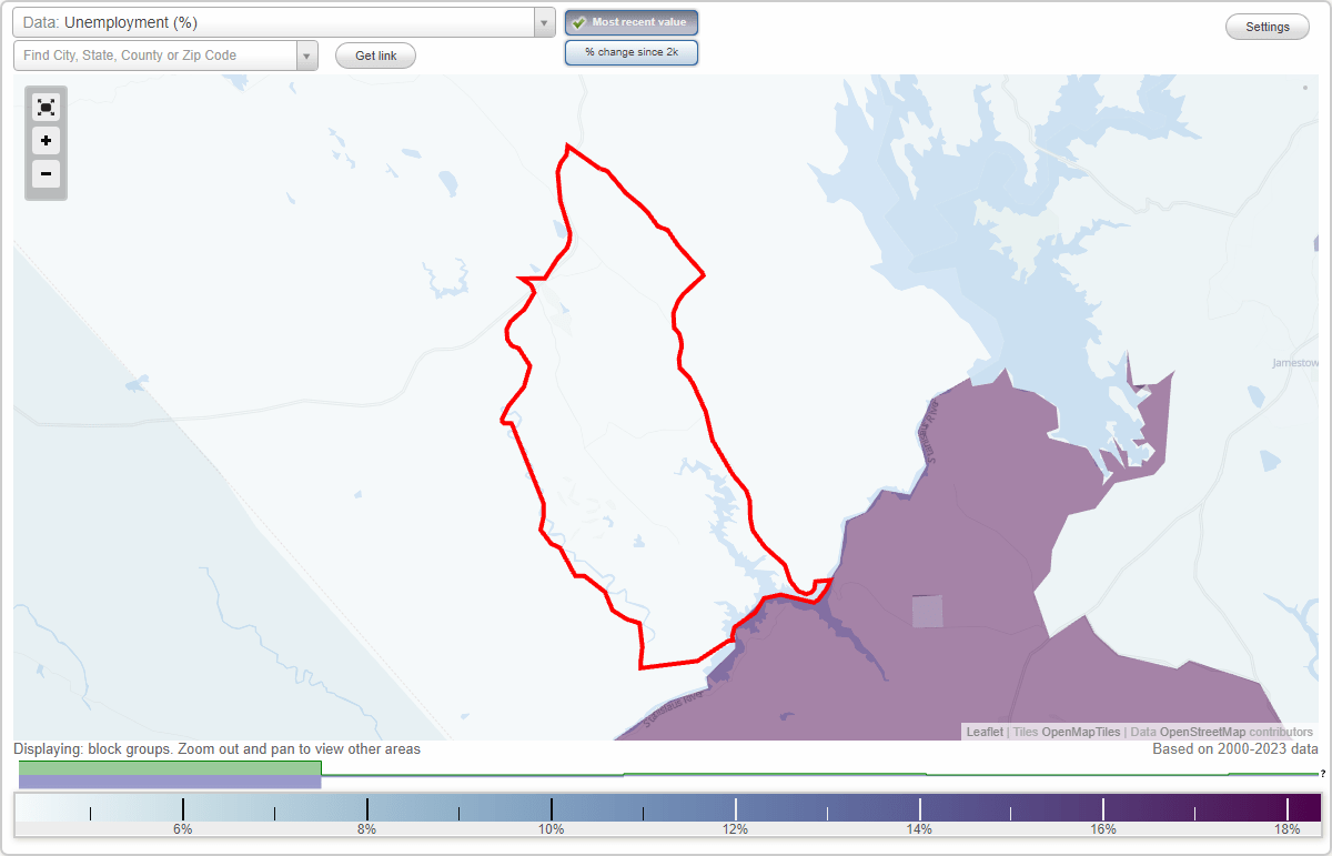 Work and Jobs in Copperopolis, California (CA) Detailed Stats