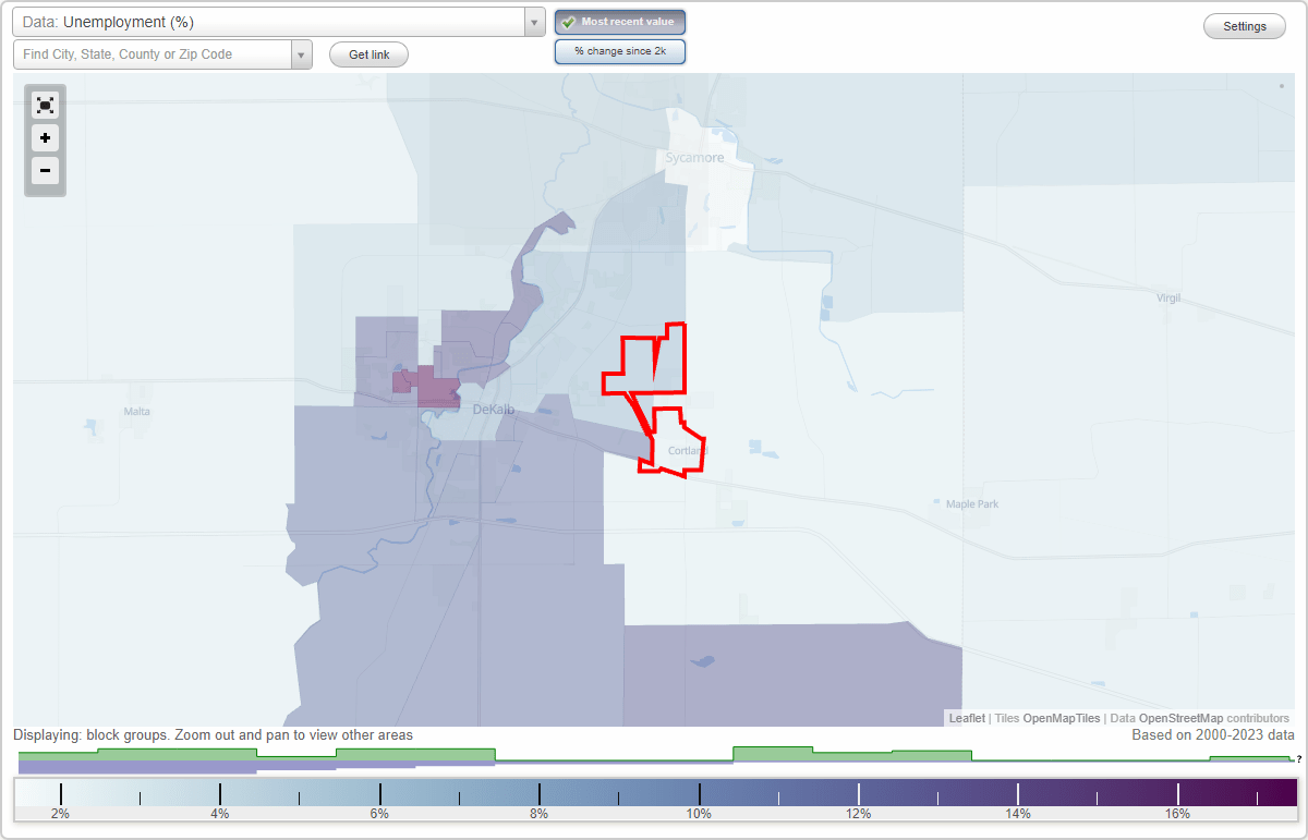 Work and Jobs in Cortland, Illinois (IL) Detailed Stats Occupations
