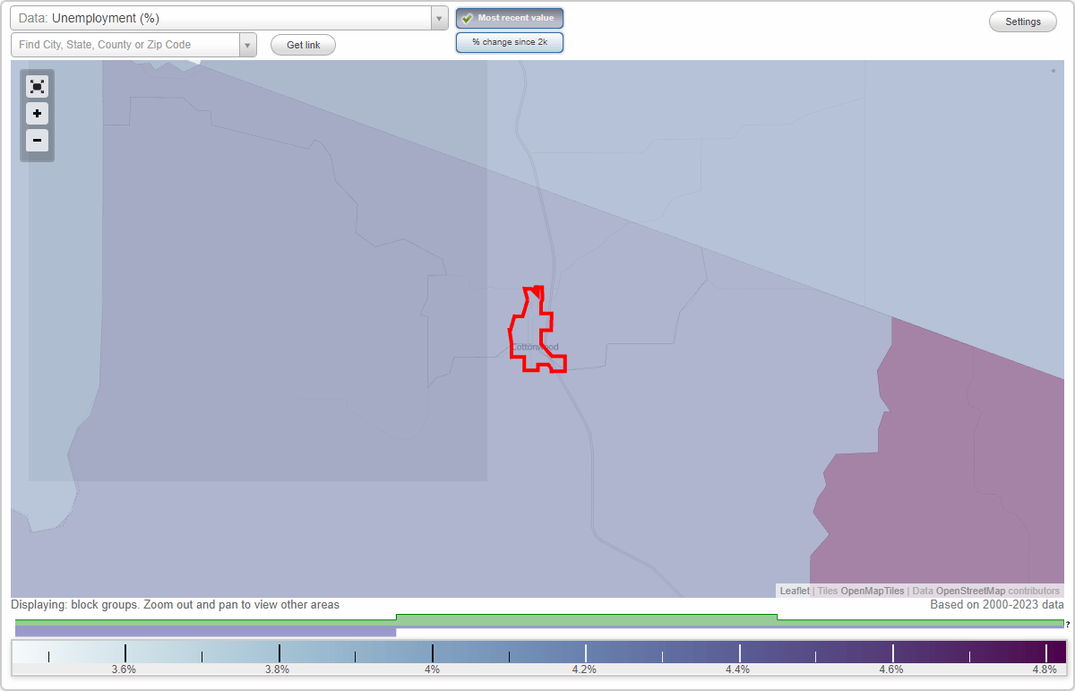 Work and Jobs in Cottonwood, Idaho (ID) Detailed Stats Occupations