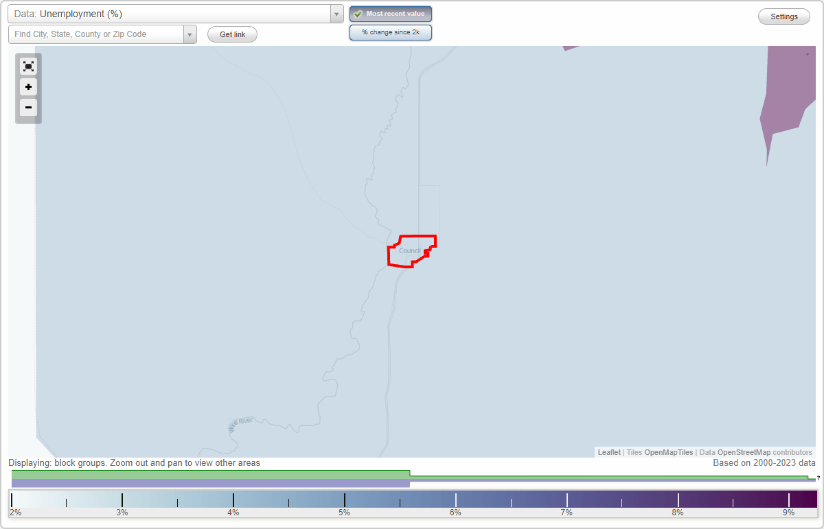 Work and Jobs in Council, Idaho (ID) Detailed Stats Occupations