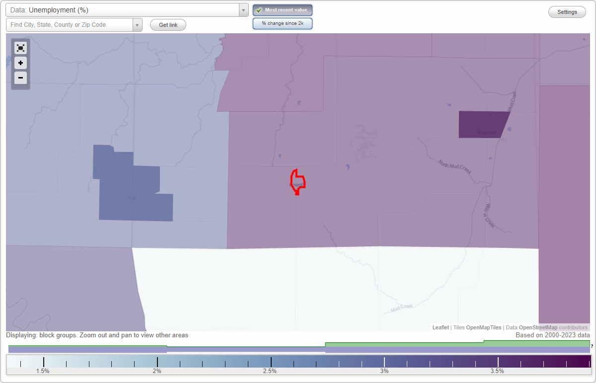 Work and Jobs in Cowgill, Missouri (MO) Detailed Stats Occupations