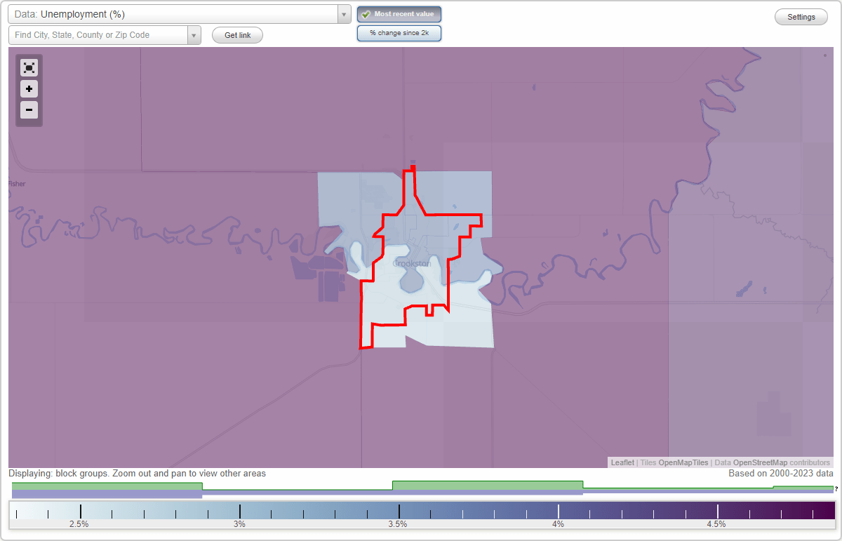Work and Jobs in Crookston, Minnesota (MN) Detailed Stats Occupations, Industries, Unemployment