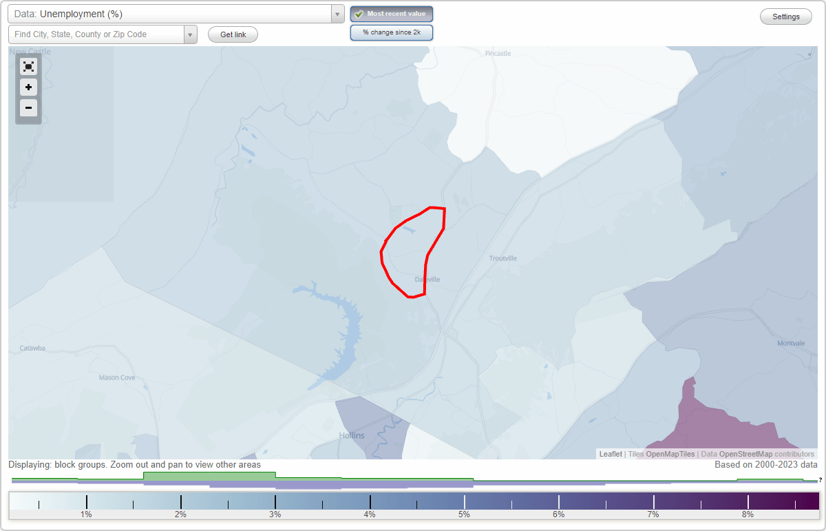 Work and Jobs in Daleville, Virginia (VA) Detailed Stats Occupations