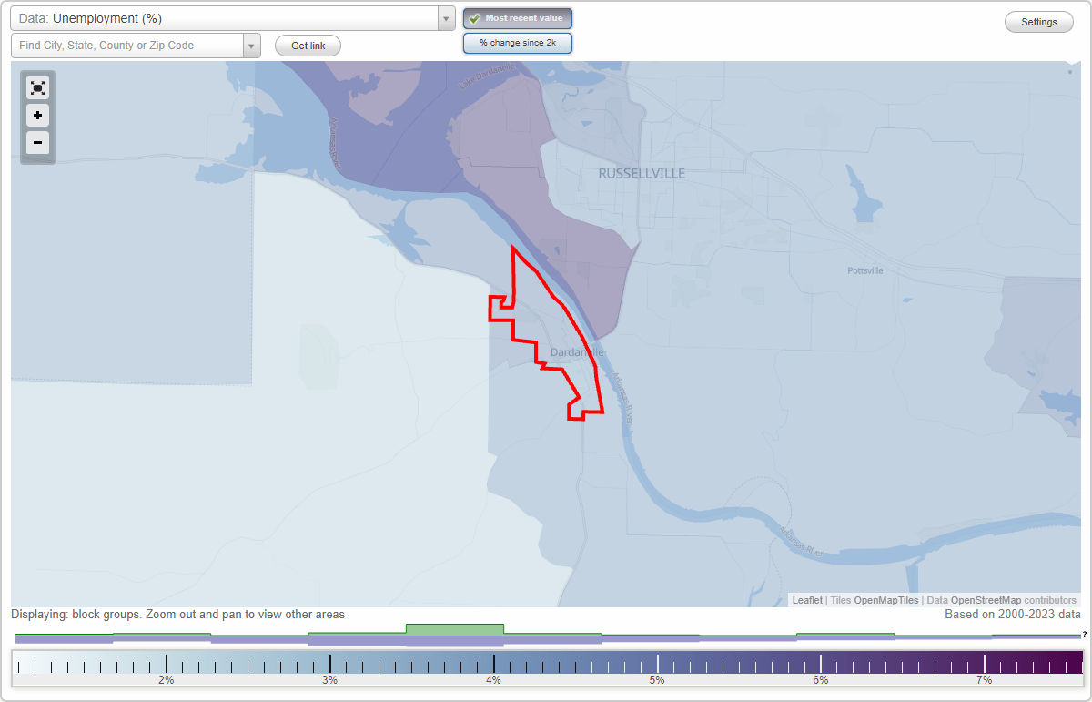 Work and Jobs in Dardanelle, Arkansas (AR) Detailed Stats Occupations, Industries, Unemployment