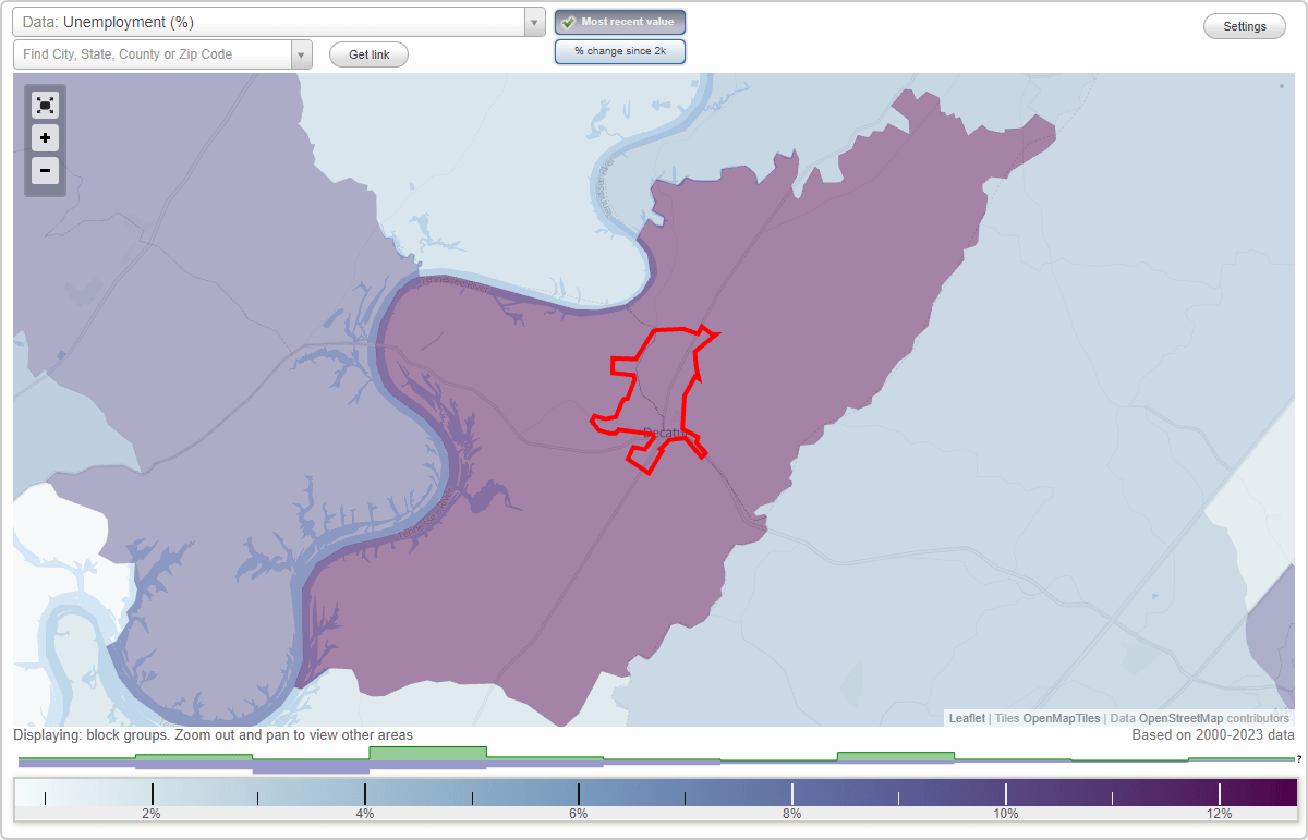 Work and Jobs in Decatur, Tennessee (TN) Detailed Stats Occupations