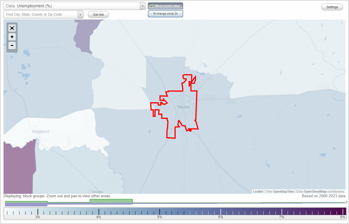 Work and Jobs in Decatur, Texas (TX) Detailed Stats Occupations