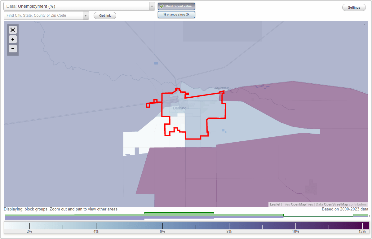 Work and Jobs in Deming, New Mexico (NM) Detailed Stats Occupations