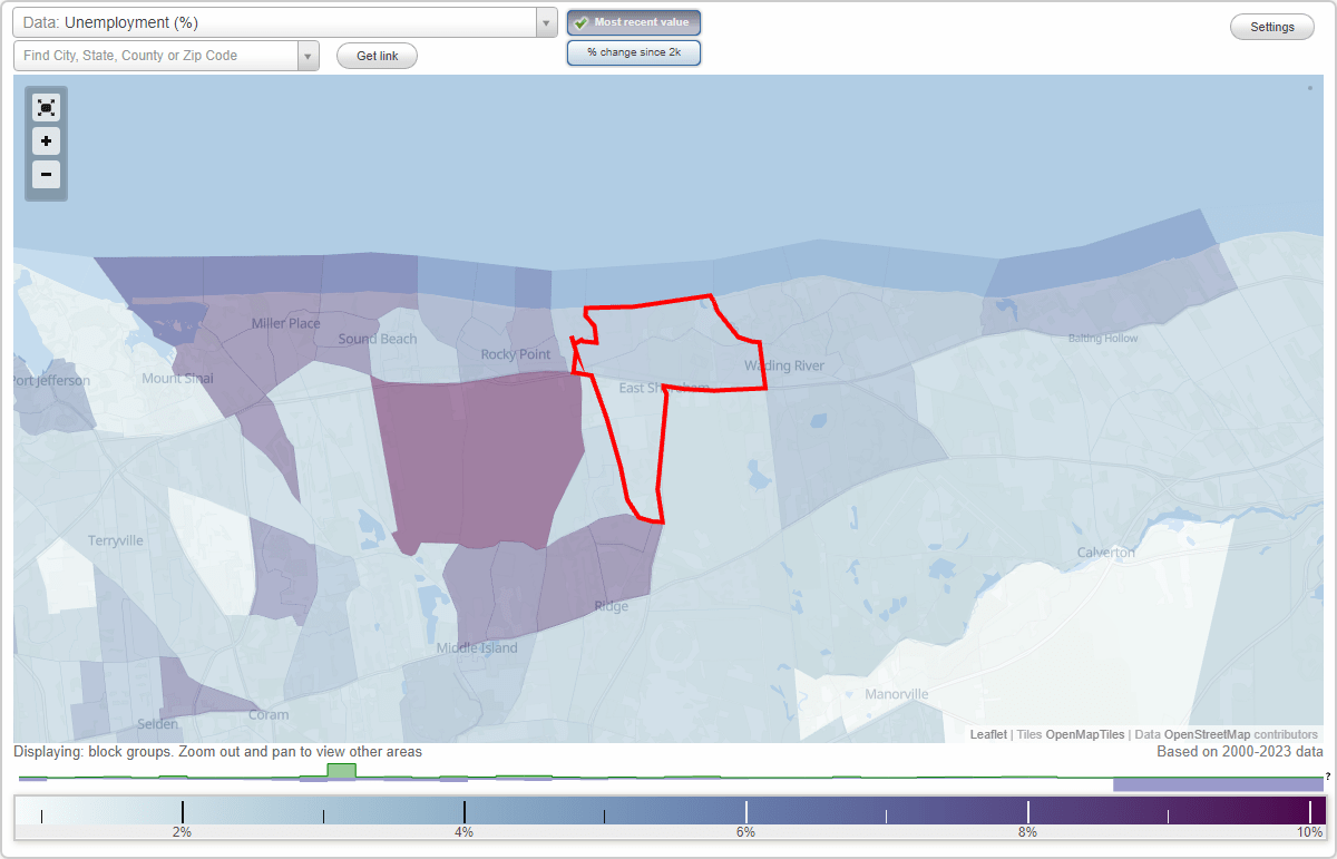 Work and Jobs in East Shoreham, New York (NY) Detailed Stats Occupations, Industries