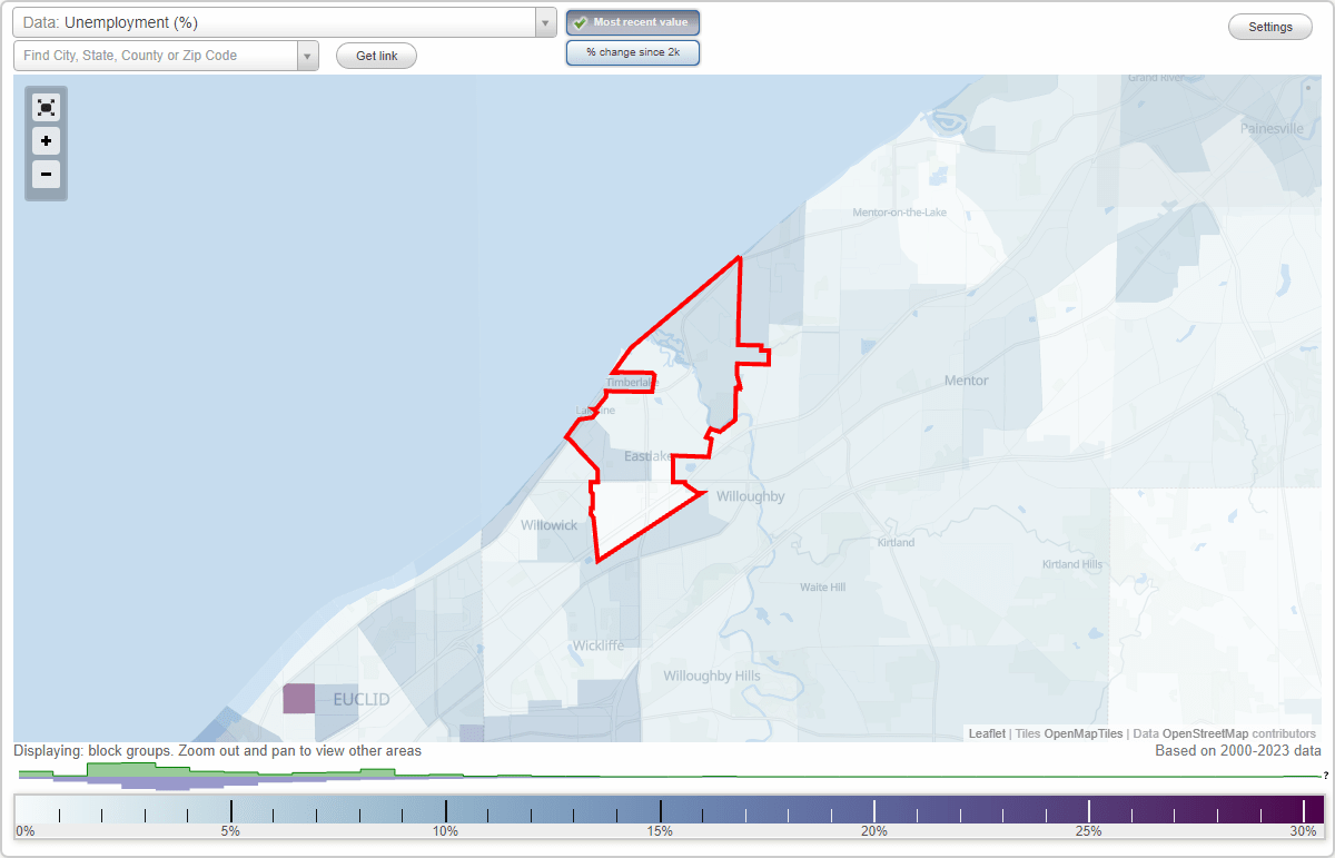 Work and Jobs in Eastlake, Ohio (OH) Detailed Stats Occupations