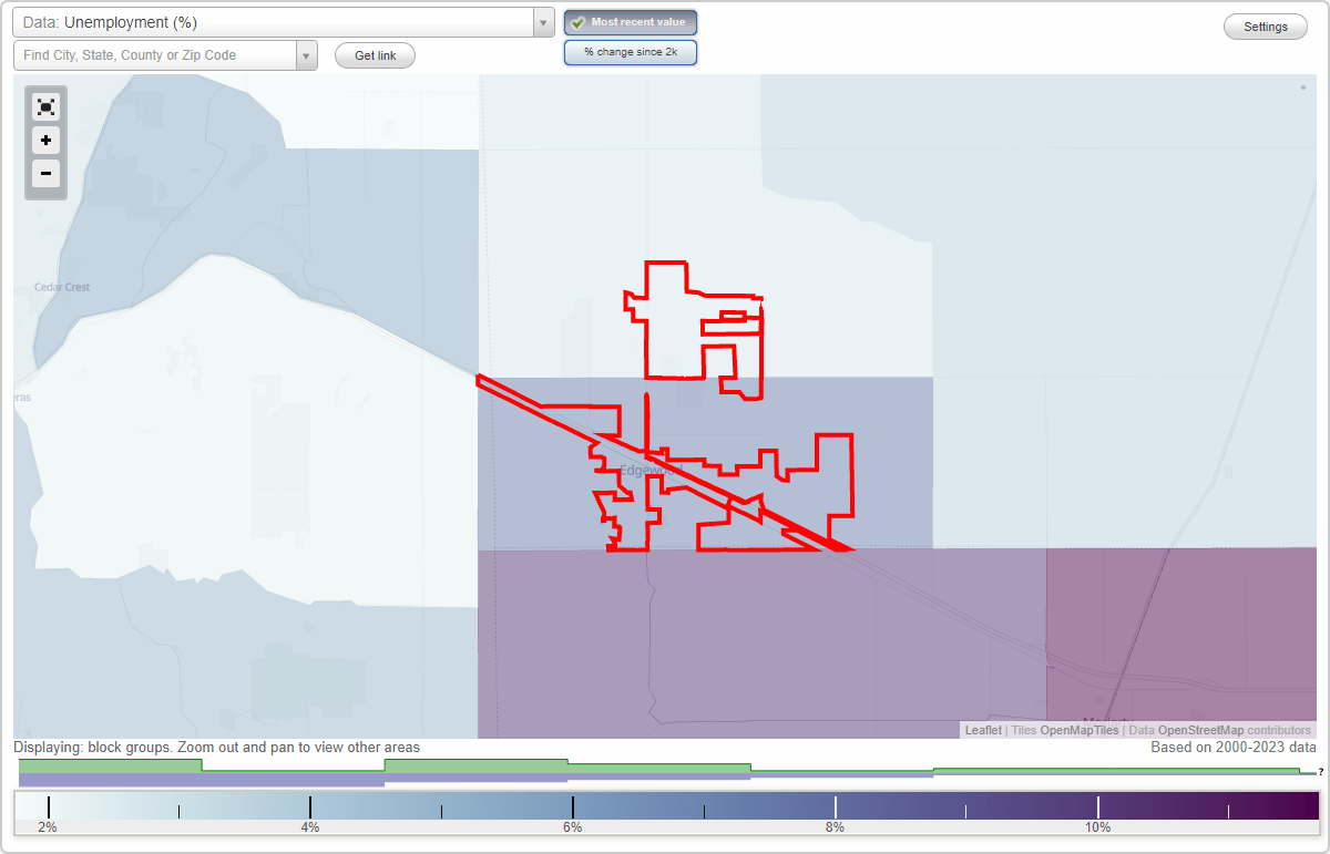 Work and Jobs in Edgewood, New Mexico (NM) Detailed Stats Occupations, Industries, Unemployment