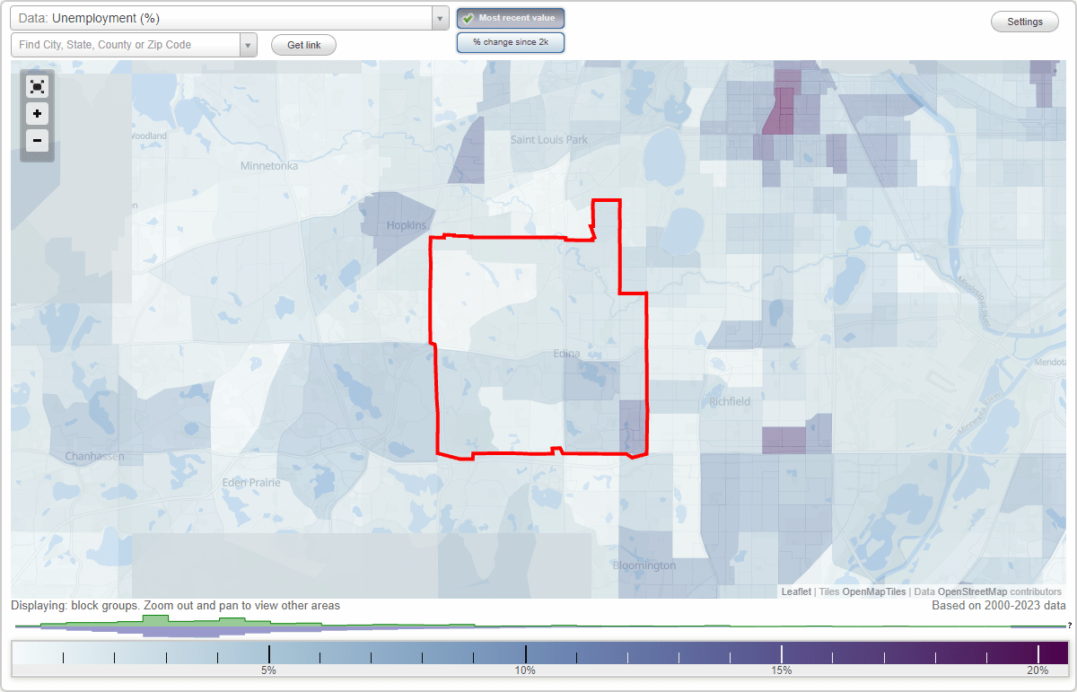 Work and Jobs in Edina, Minnesota (MN) Detailed Stats Occupations