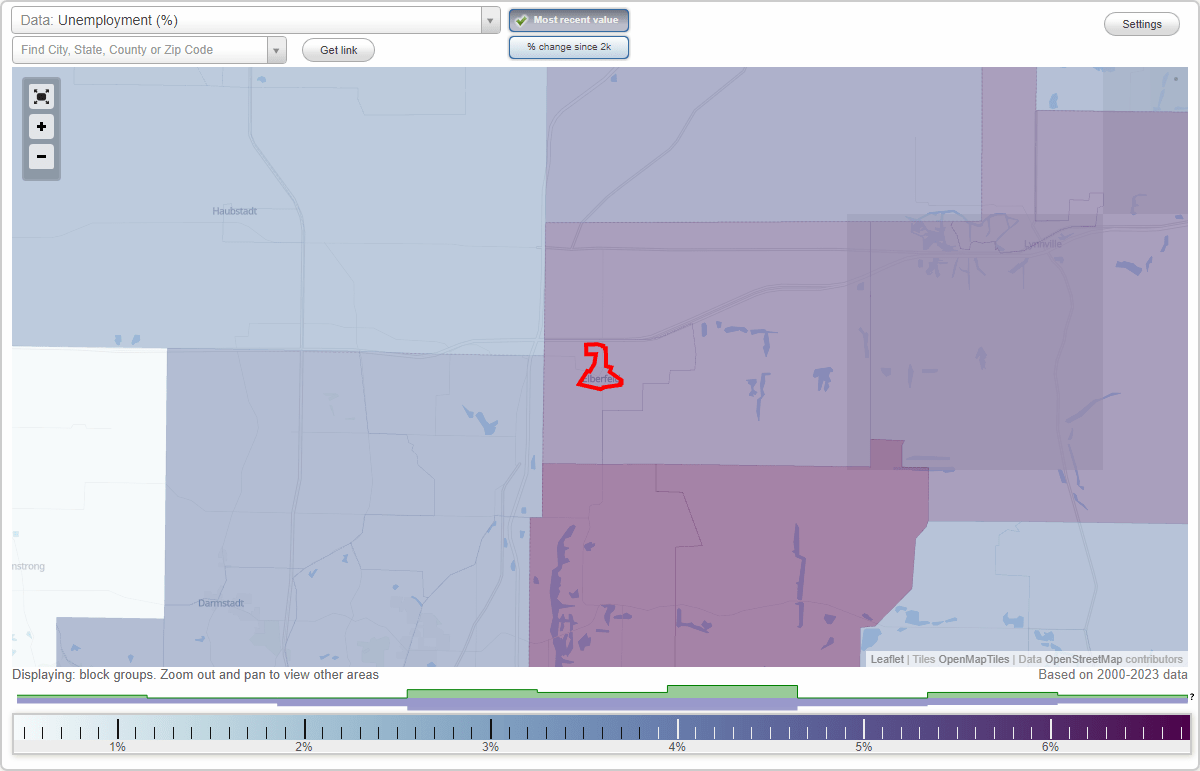 Work and Jobs in Elberfeld, Indiana (IN) Detailed Stats Occupations