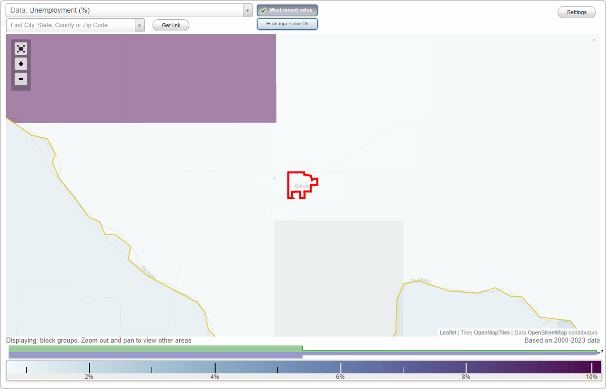 Work and Jobs in Eldorado, Oklahoma (OK) Detailed Stats Occupations