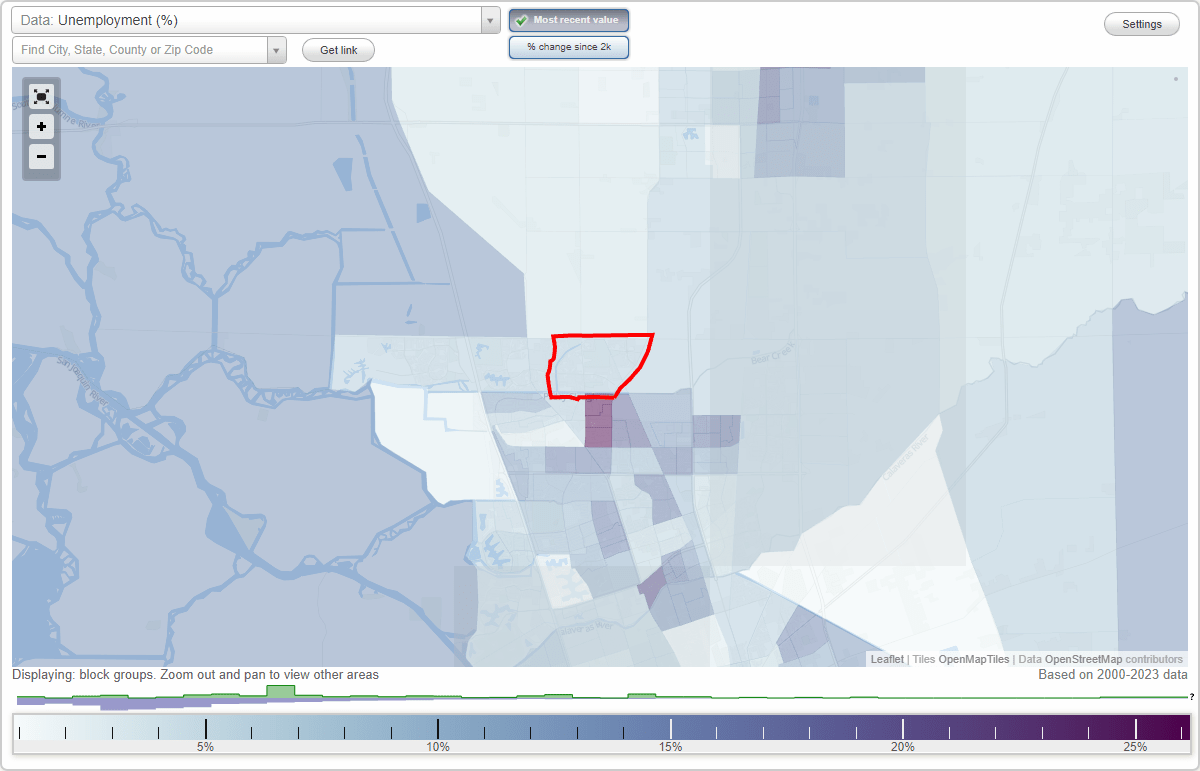 Work and Jobs in Elkhorn, California (CA) Detailed Stats Occupations