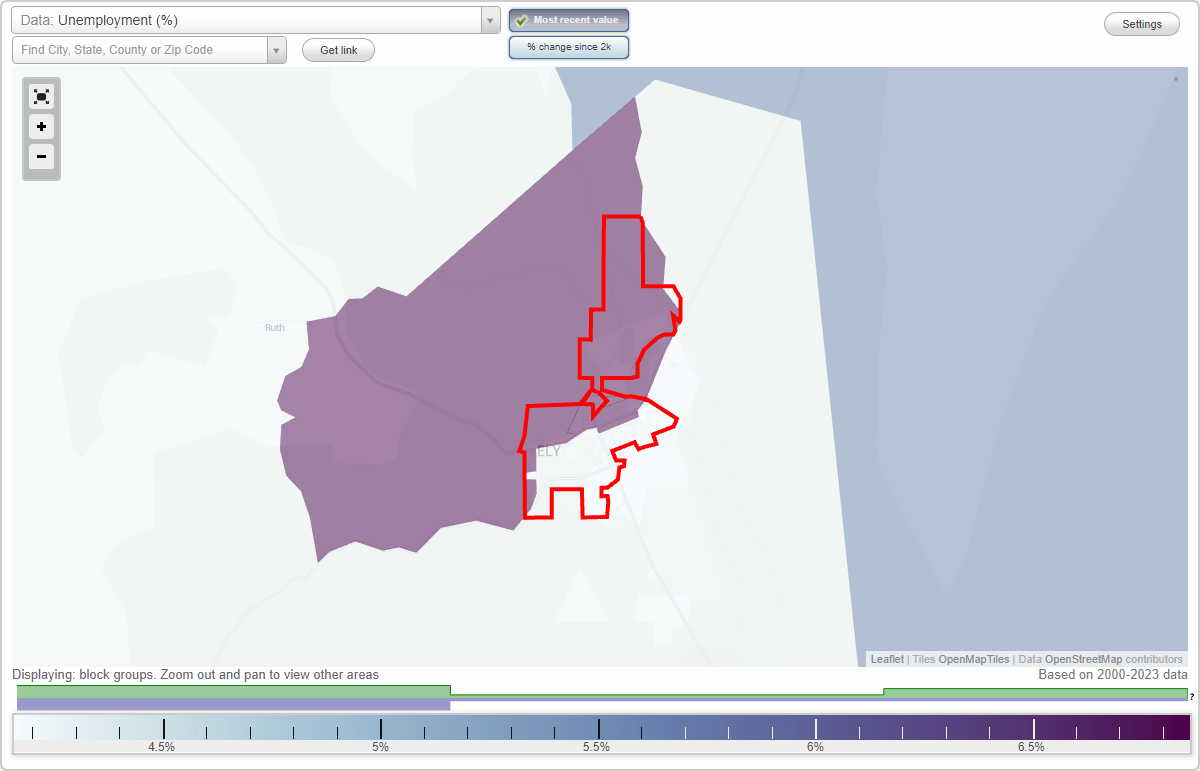 Work and Jobs in Ely, Nevada (NV) Detailed Stats Occupations