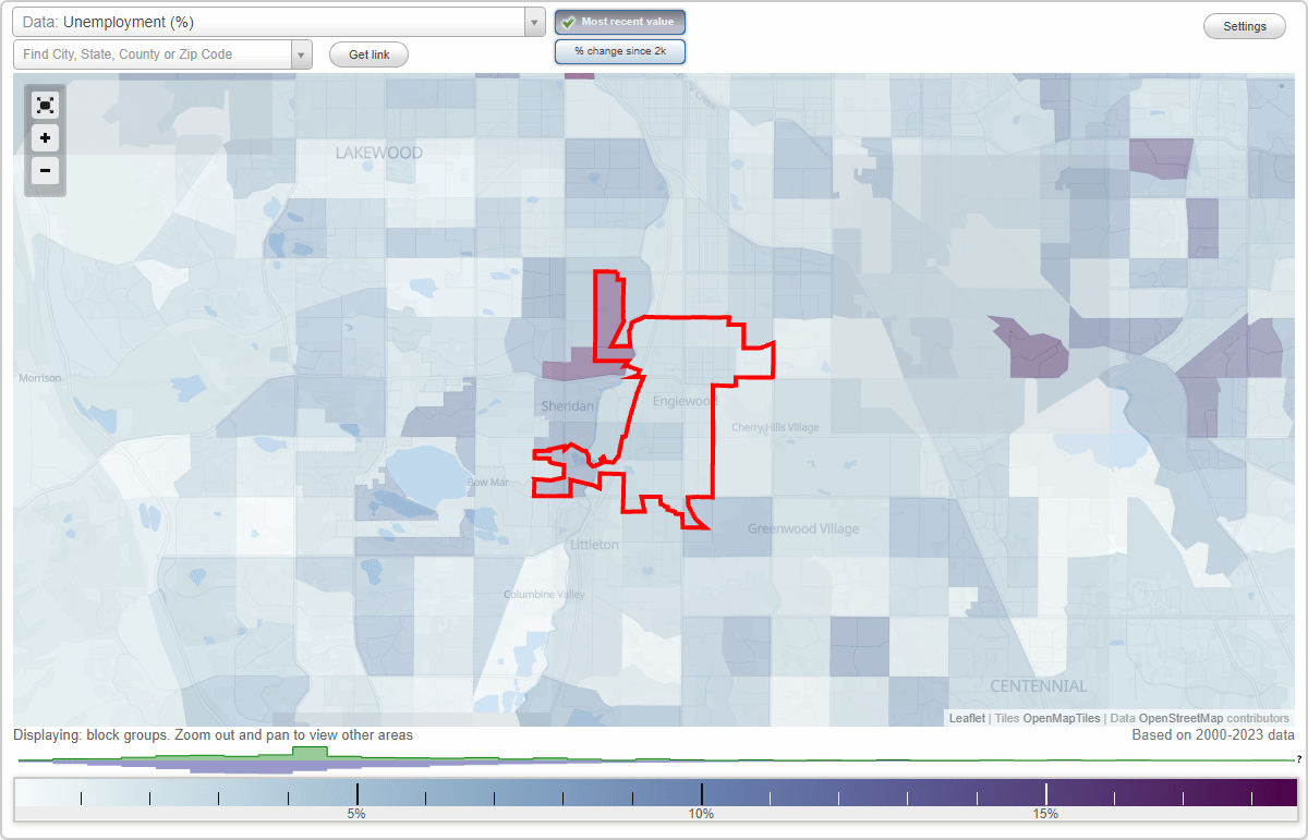 Work and Jobs in Englewood, Colorado (CO) Detailed Stats Occupations