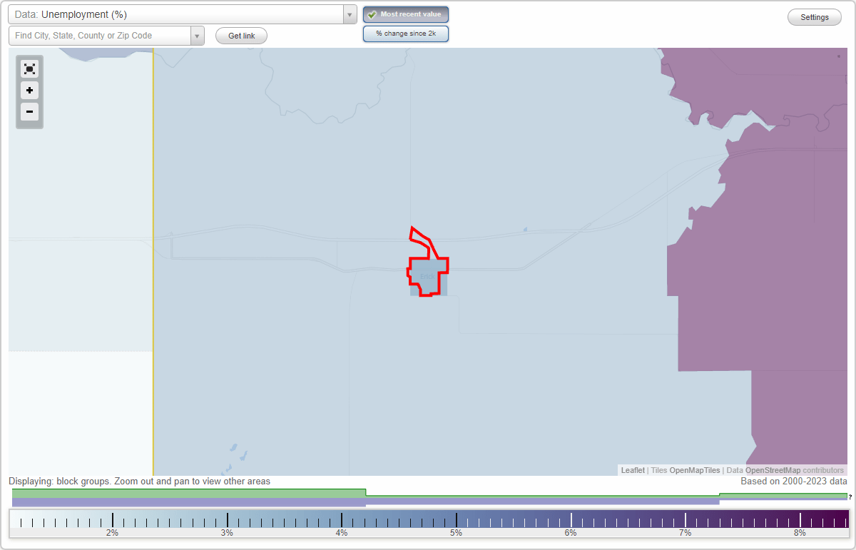Work and Jobs in Erick, Oklahoma (OK) Detailed Stats Occupations