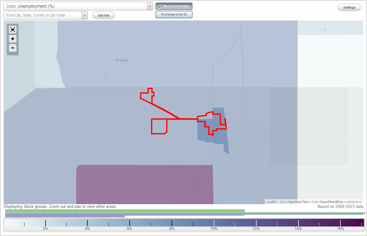 Work and Jobs in Eunice, New Mexico (NM) Detailed Stats Occupations