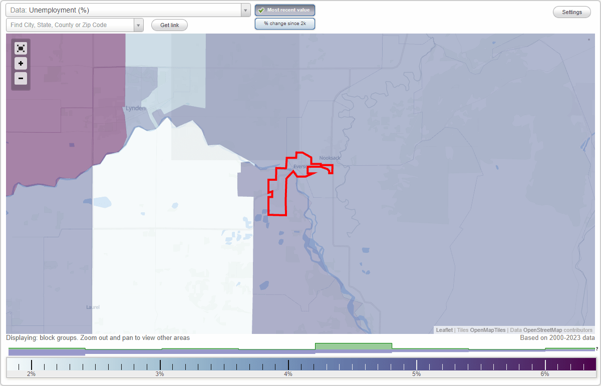 Work and Jobs in Everson, Washington (WA) Detailed Stats Occupations