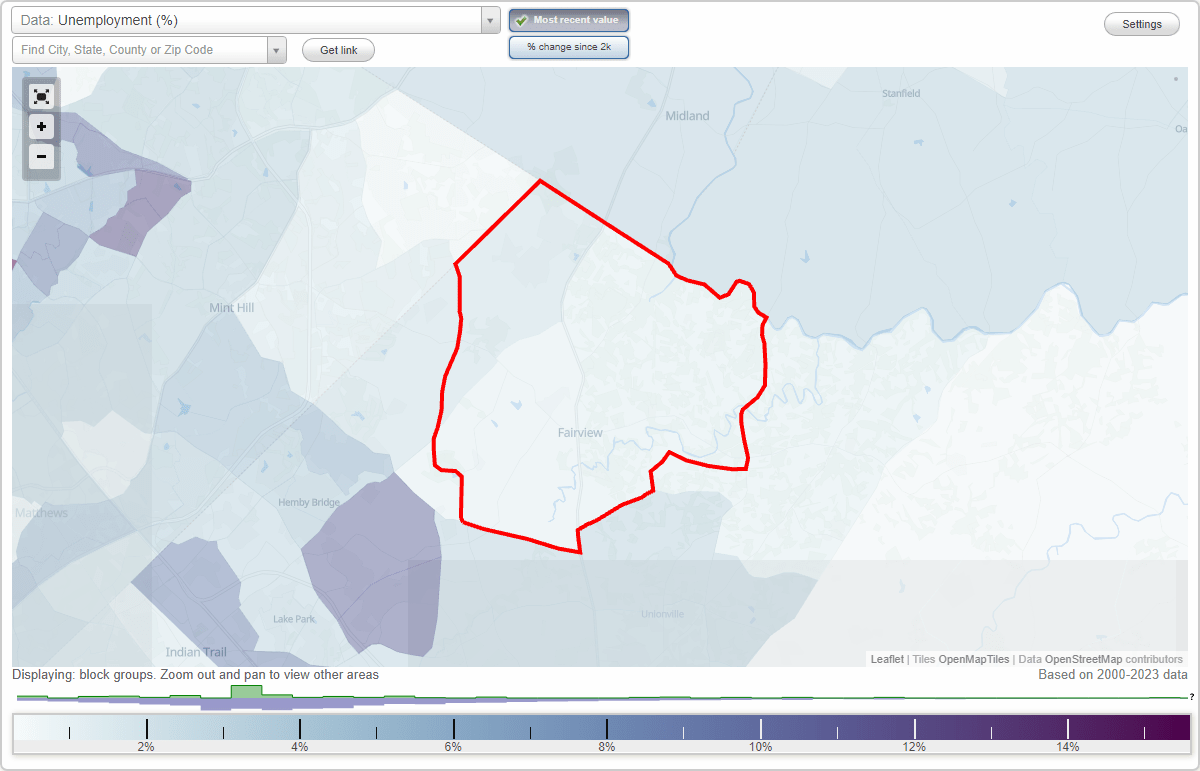 Work and Jobs in Fairview, North Carolina (NC) Detailed Stats Occupations, Industries