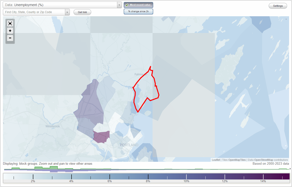 Work and Jobs in Falmouth, Maine (ME) Detailed Stats Occupations