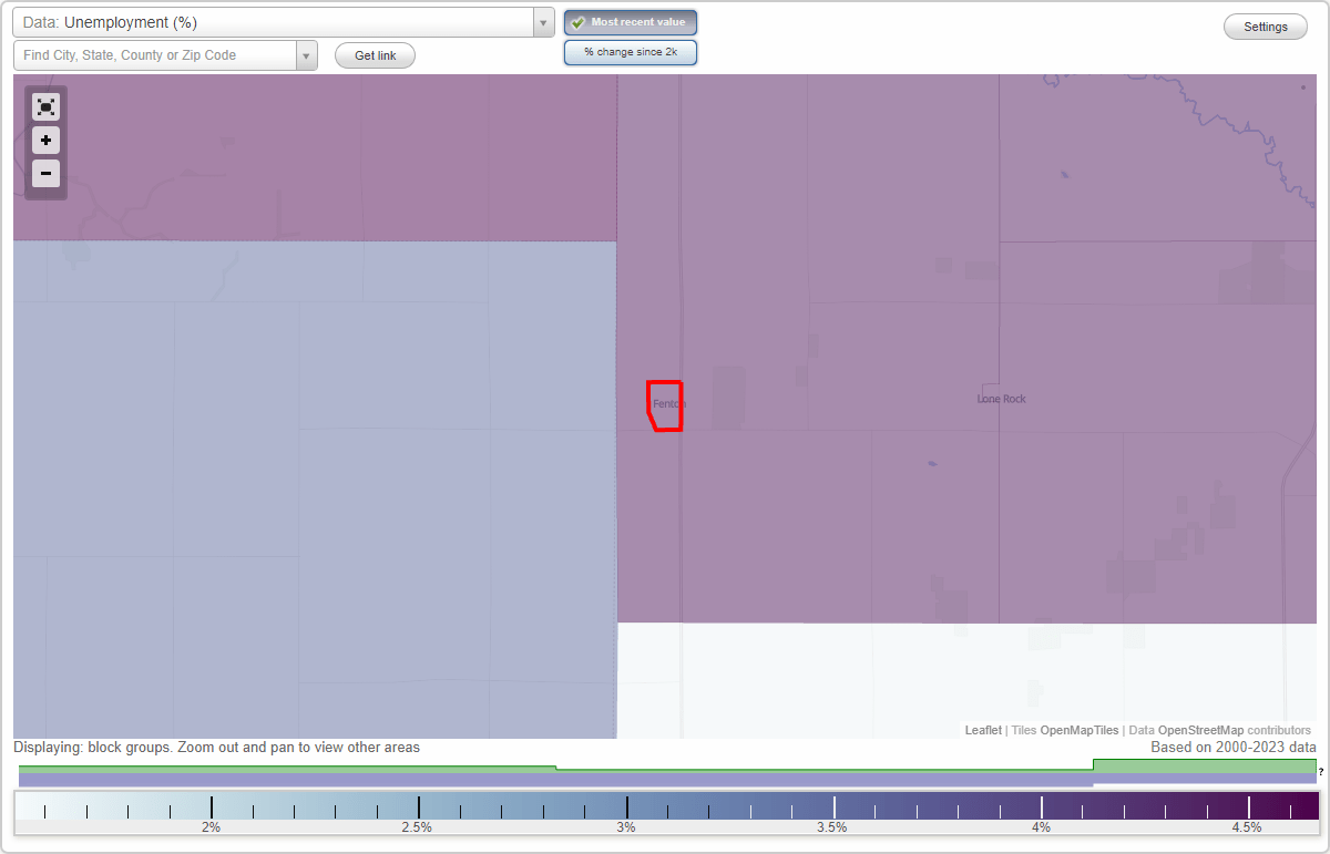 Work and Jobs in Fenton, Iowa (IA) Detailed Stats Occupations