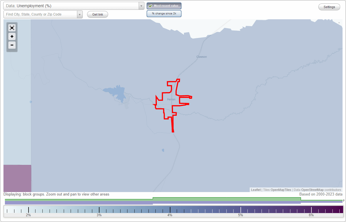 Work and Jobs in Ferron, Utah (UT) Detailed Stats Occupations
