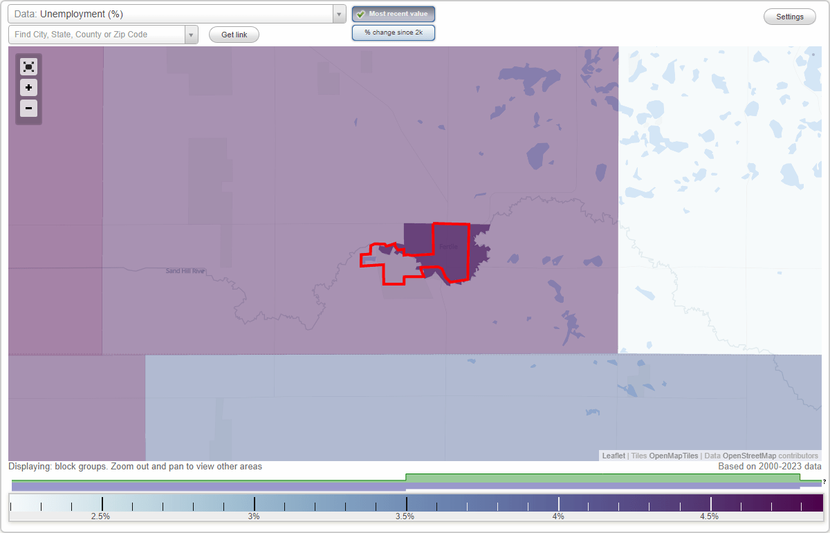 Work and Jobs in Fertile, Minnesota (MN) Detailed Stats Occupations