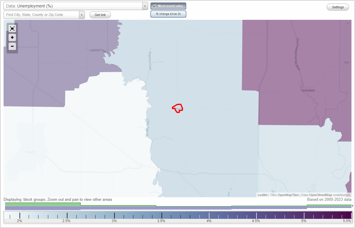 Work and Jobs in Fillmore, Missouri (MO) Detailed Stats Occupations